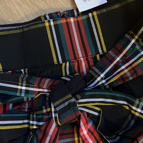 J Crew New Stewardson Tartan Bow Skirt 00P - Picture 2 of 11